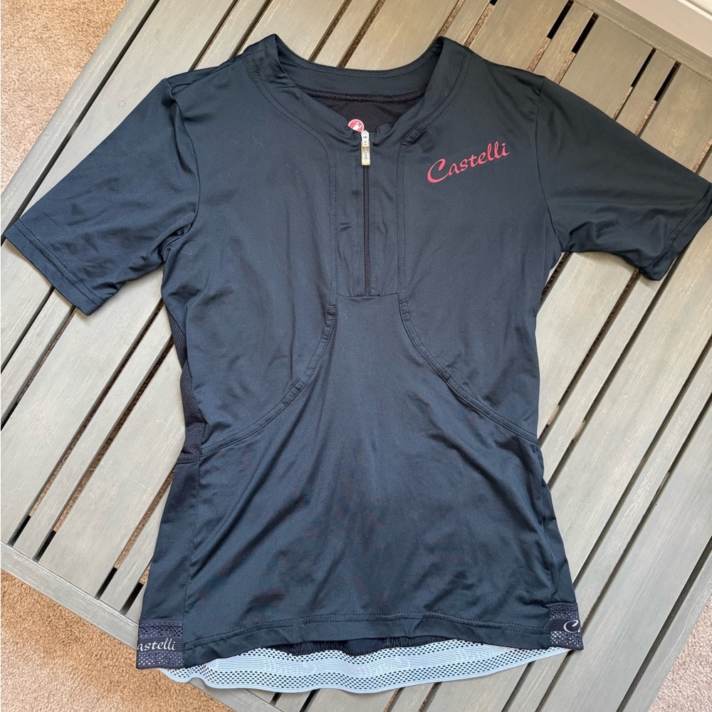 Castelli Women's Black Jersey Top